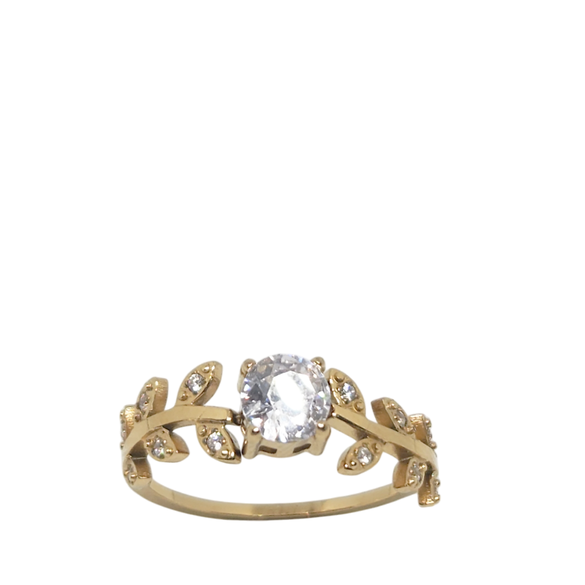 bague Gold Olive Leaf