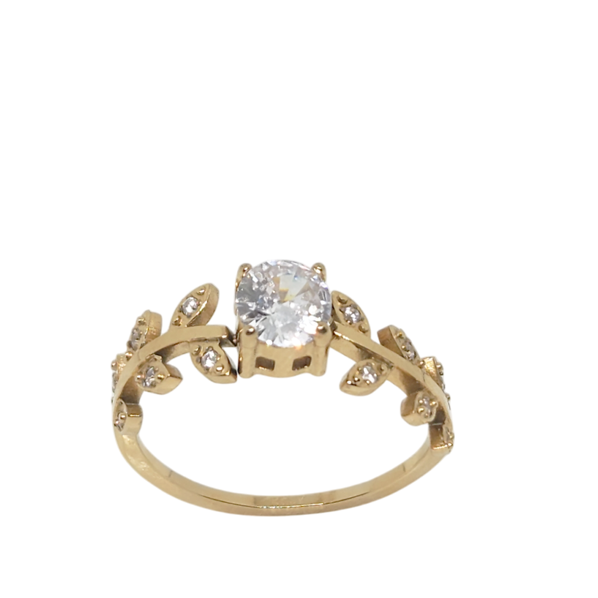 bague Gold Olive Leaf