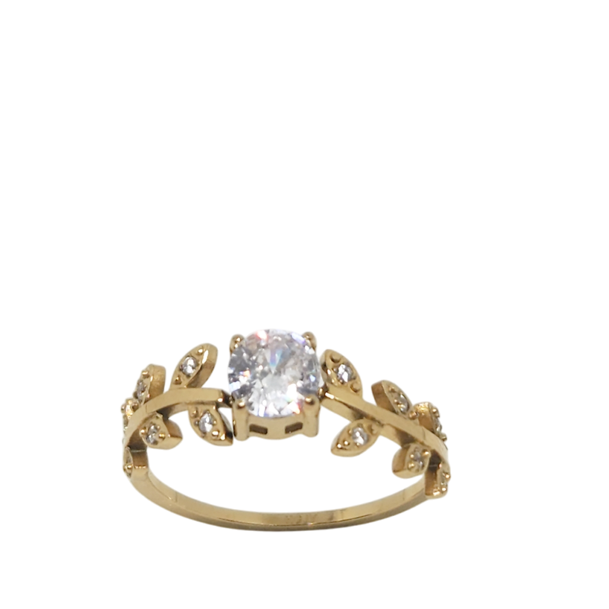 bague Gold Olive Leaf