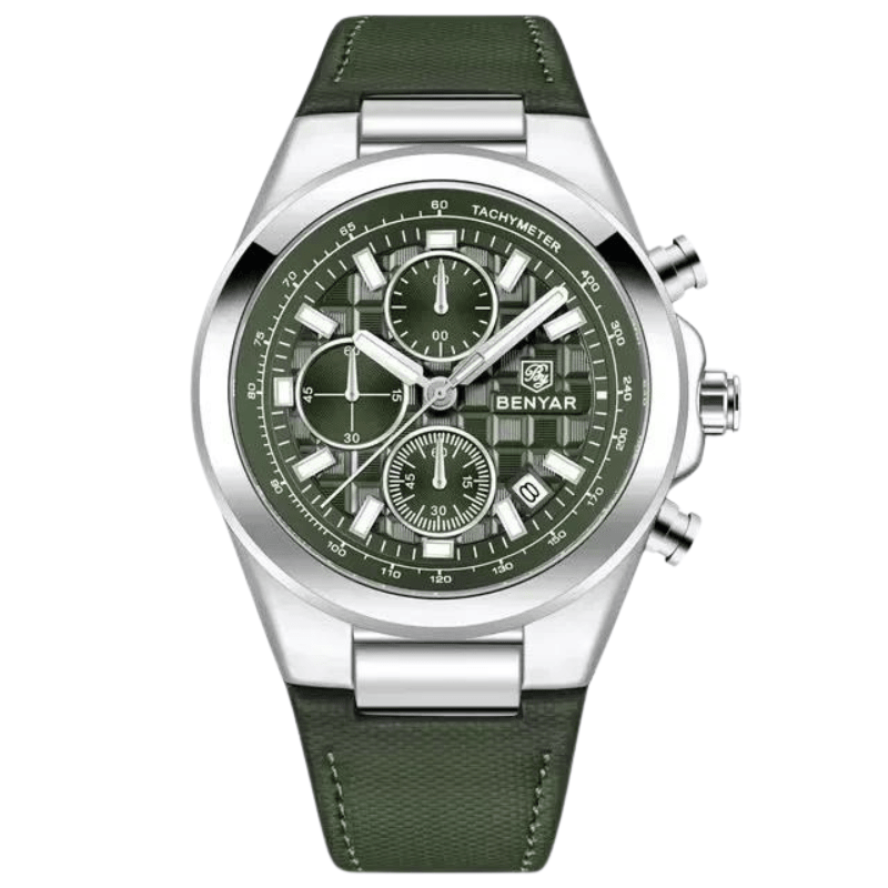 BENYAR 5206 hommes montres à Quartz de luxe chronographe