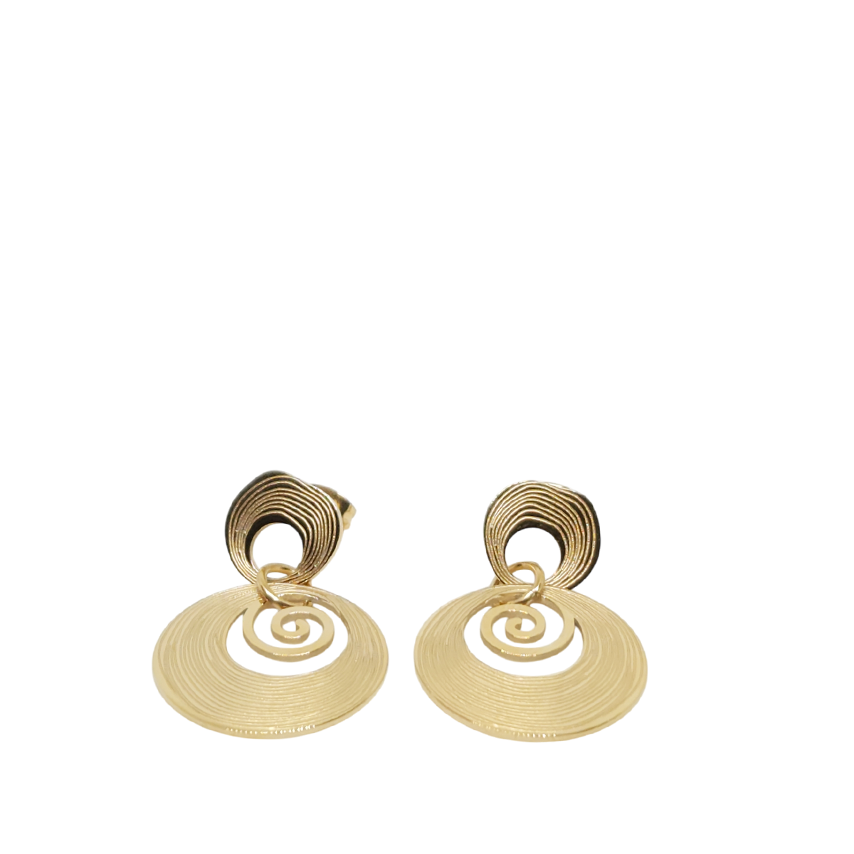 Boucles d'oreilles Layered Circle