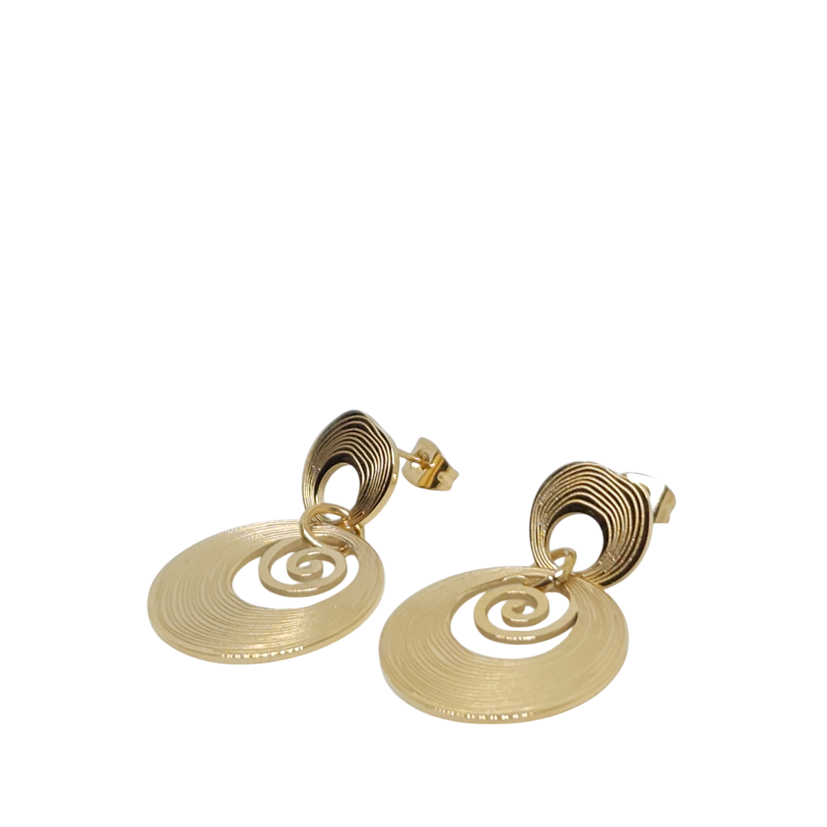 Boucles d'oreilles Layered Circle