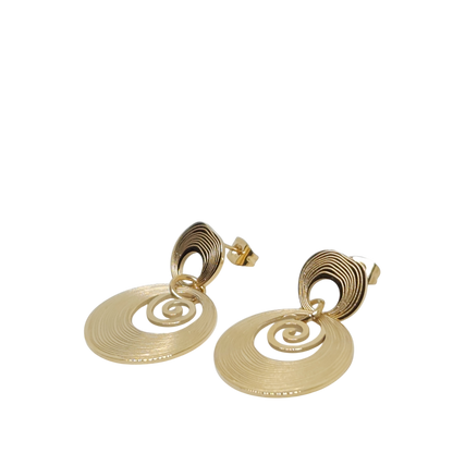 Boucles d'oreilles Layered Circle