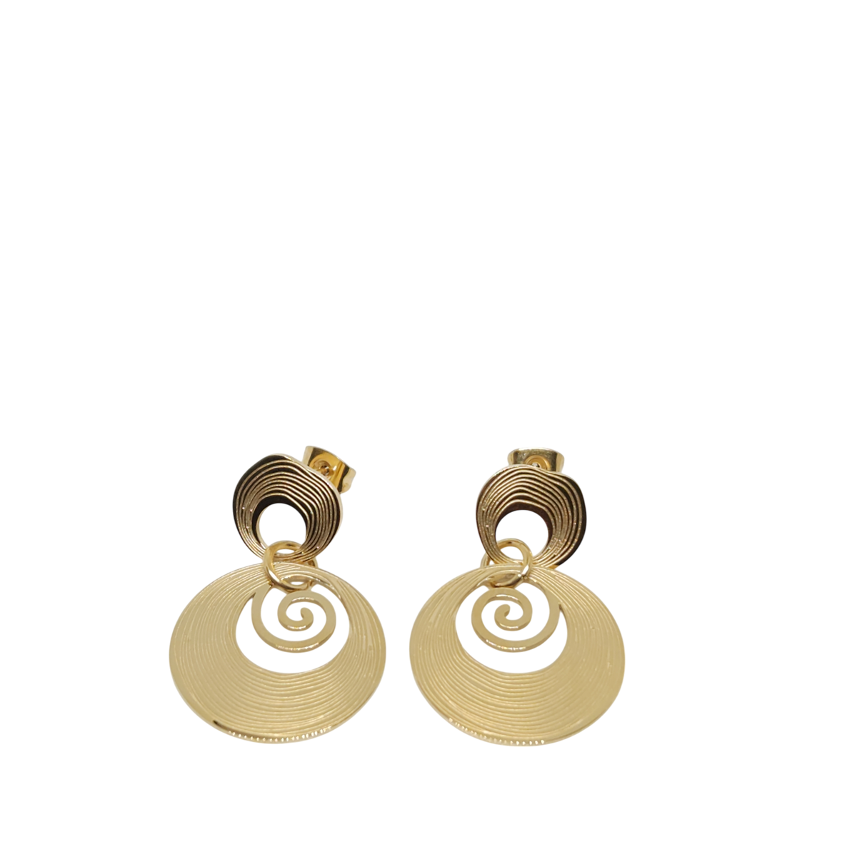 Boucles d'oreilles Layered Circle