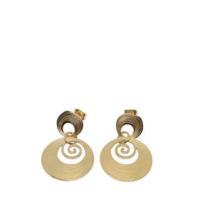 Boucles d'oreilles Layered Circle