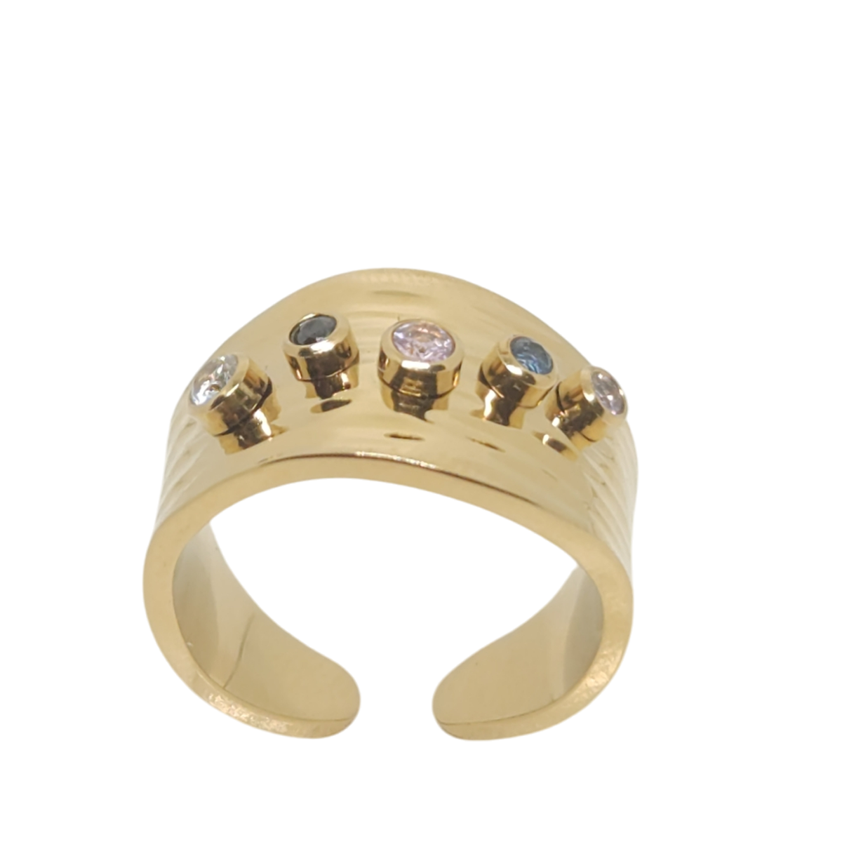 bague Colorful Gem No Adjustable