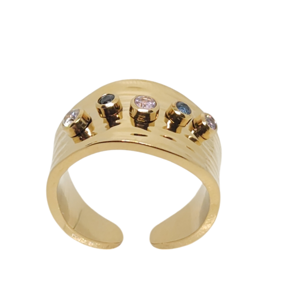 bague Colorful Gem No Adjustable