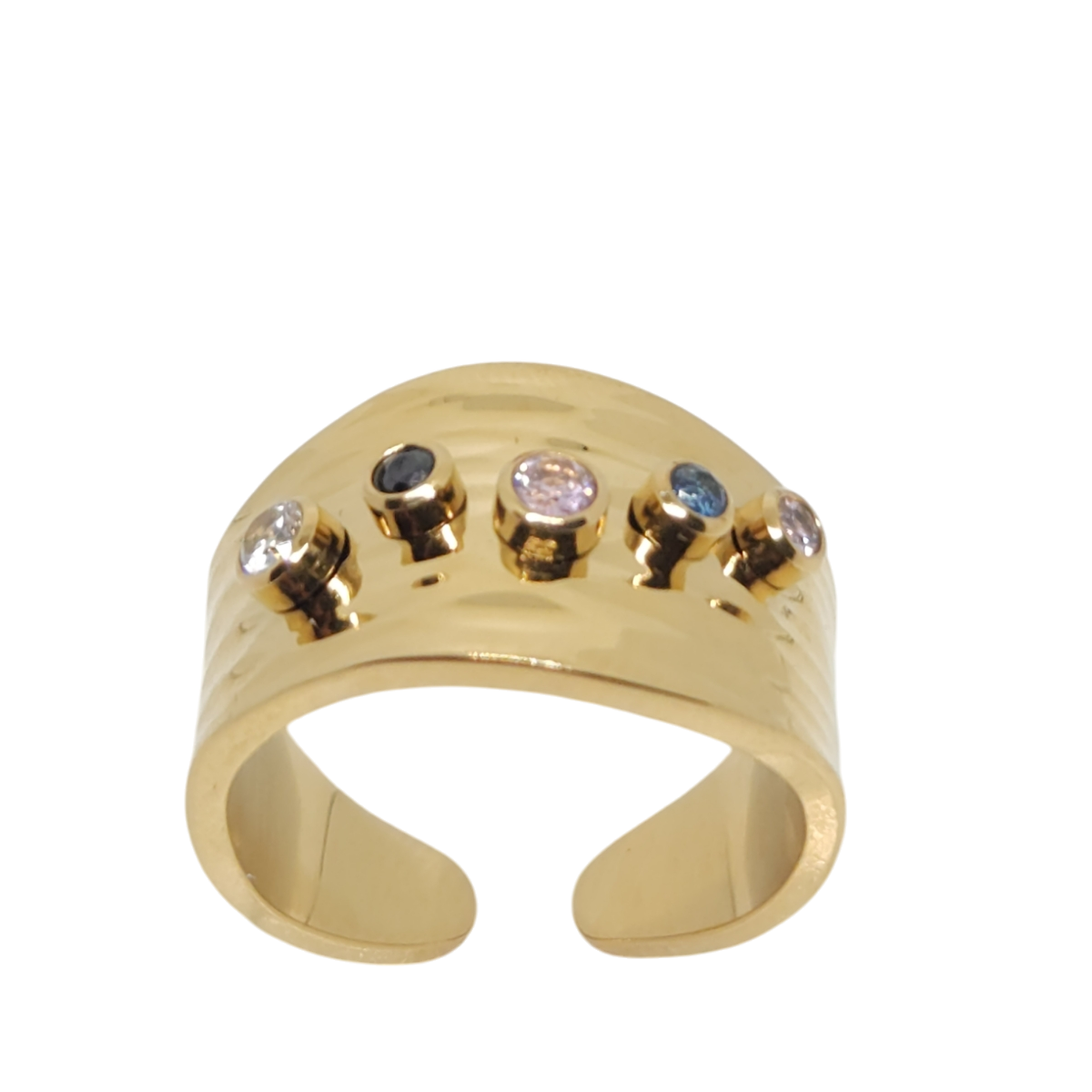 bague Colorful Gem No Adjustable
