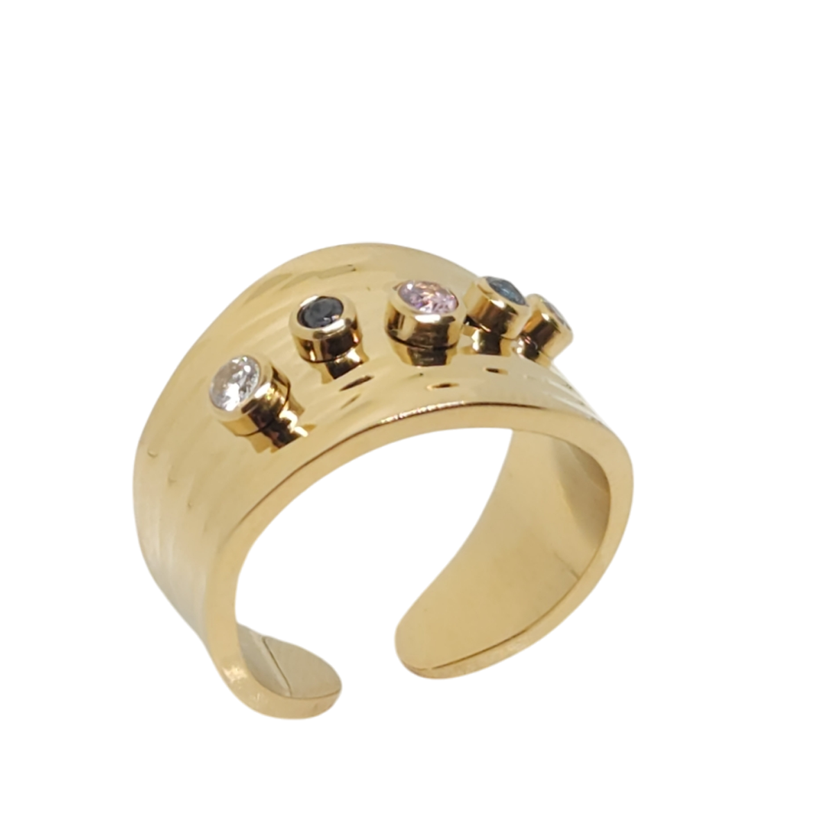 bague Colorful Gem No Adjustable