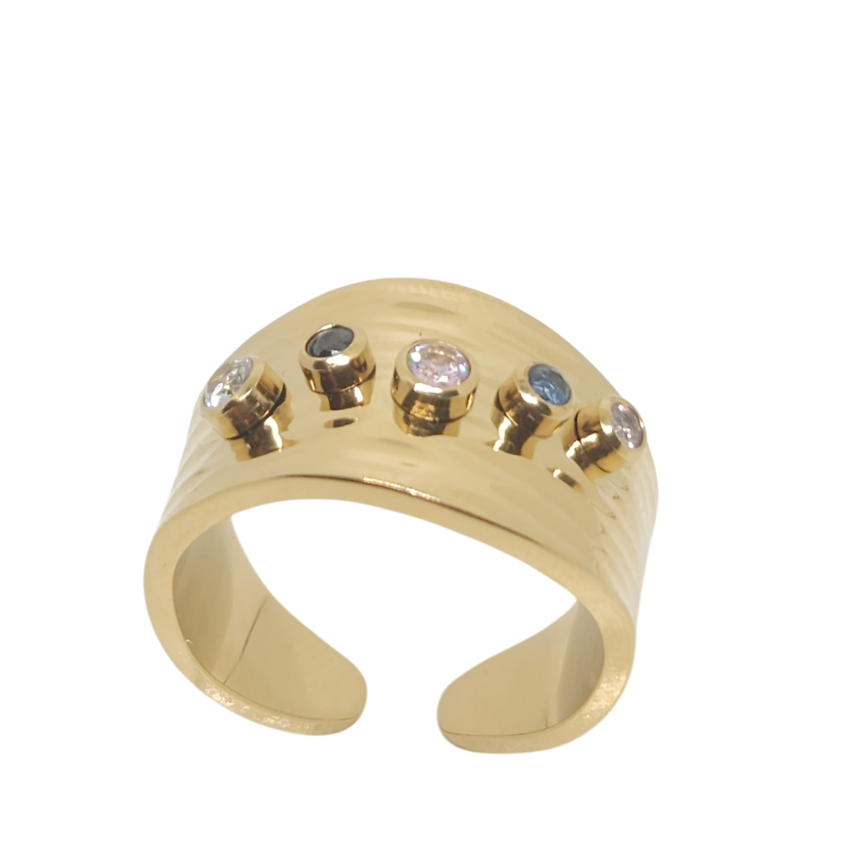 bague Colorful Gem No Adjustable