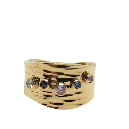 bague Colorful Gem No Adjustable