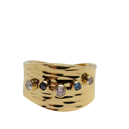 bague Colorful Gem No Adjustable