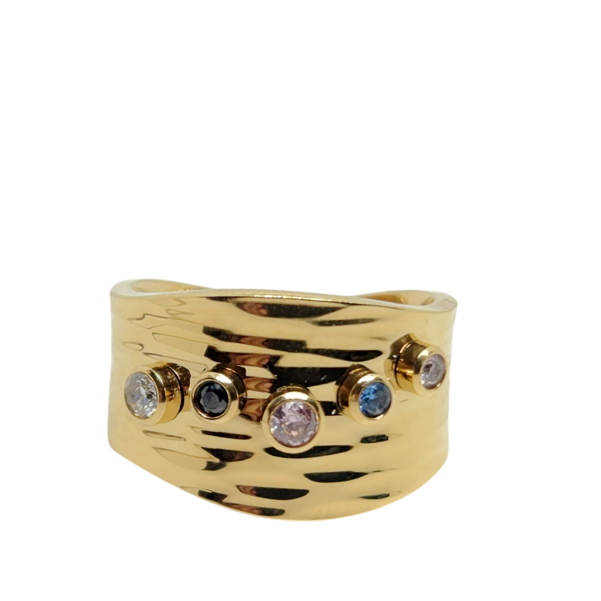bague Colorful Gem No Adjustable