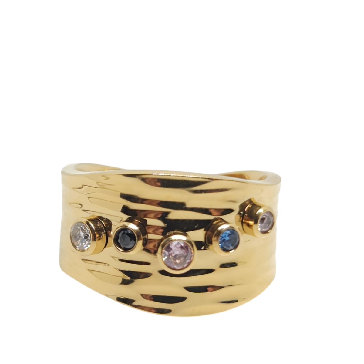 bague Colorful Gem No Adjustable