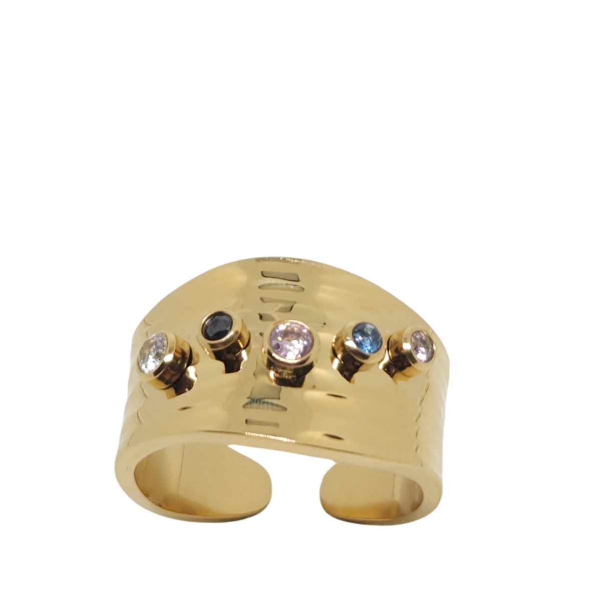 bague Colorful Gem No Adjustable