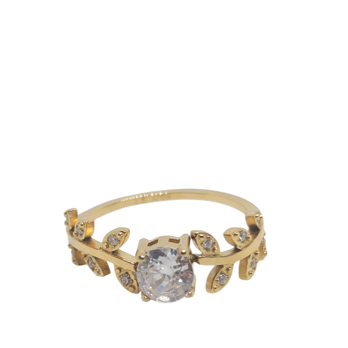 bague Gold Olive Leaf