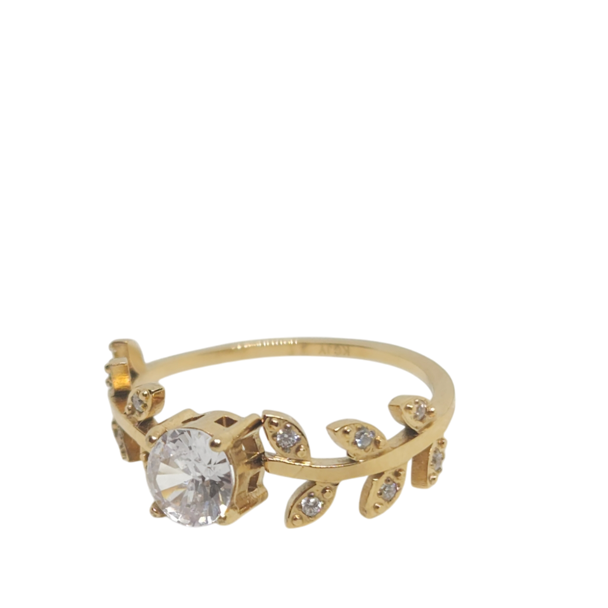 bague Gold Olive Leaf