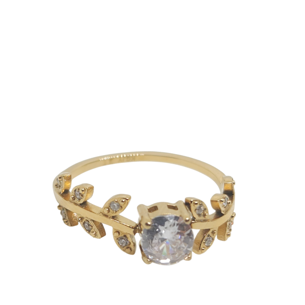 bague Gold Olive Leaf
