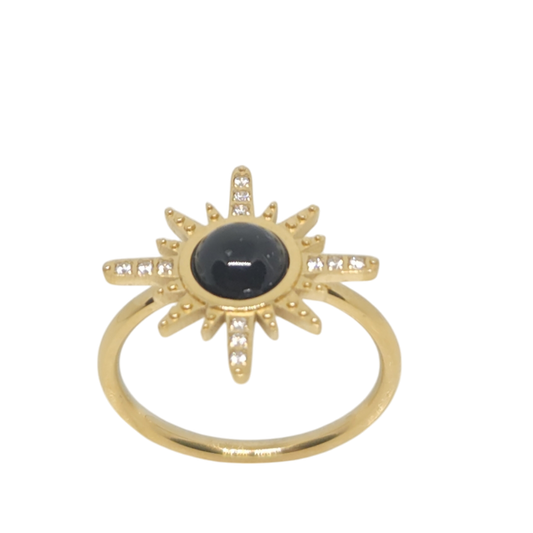 bague Black Sunburst