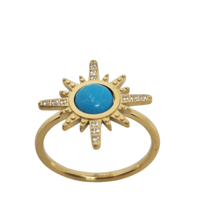 bague Blue Sunburst