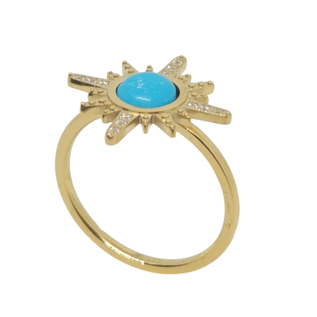 bague Blue Sunburst