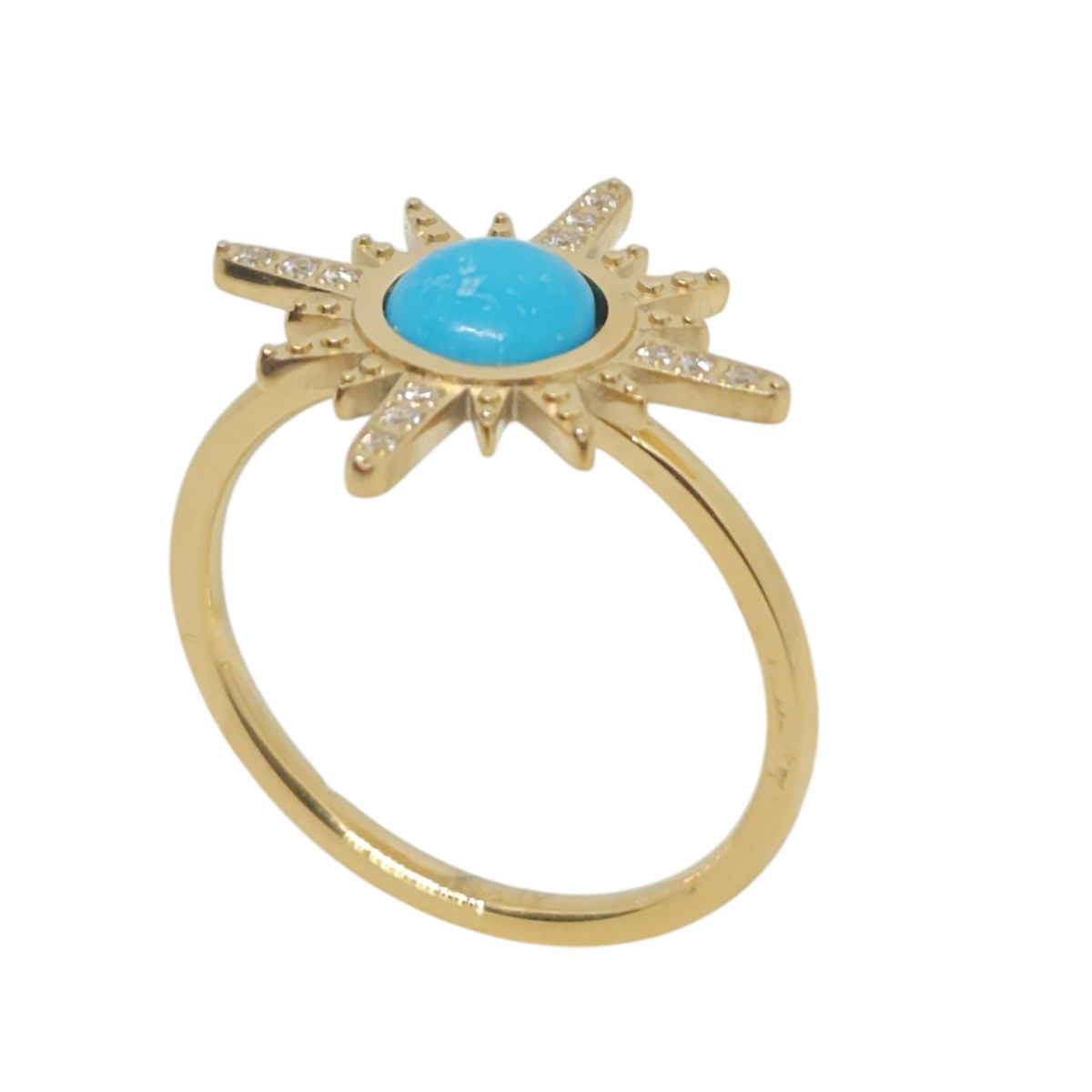 bague Blue Sunburst