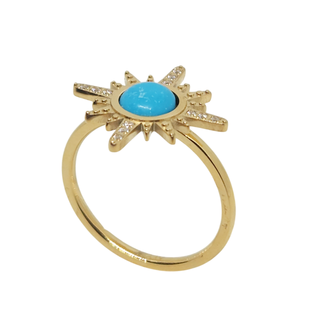 bague Blue Sunburst