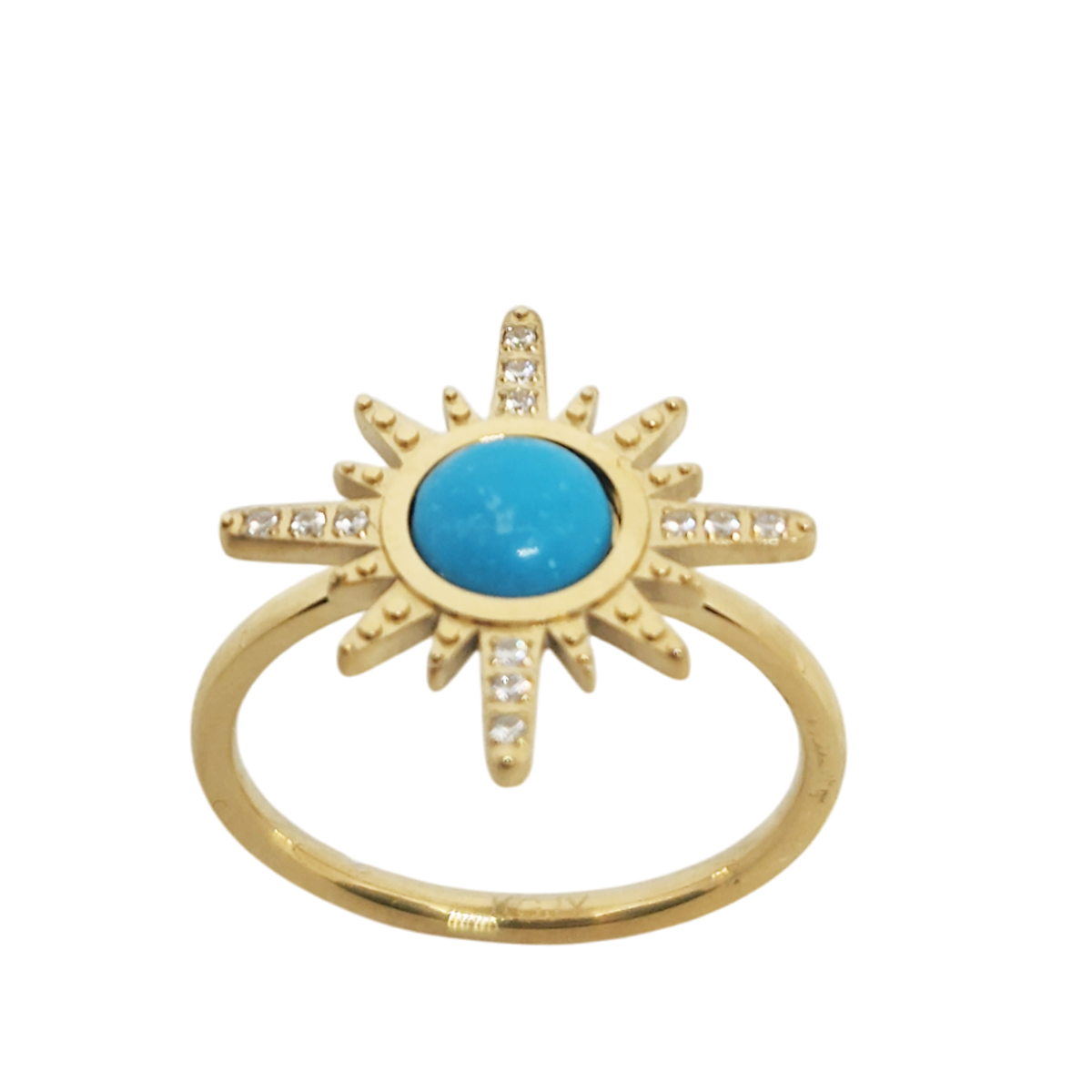 bague Blue Sunburst
