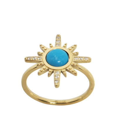 bague Blue Sunburst